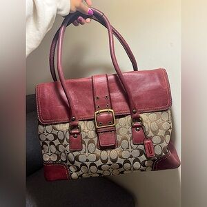 Coach SoHo Signature Satchel Special Edition Fall 2004 bag vintage 5774